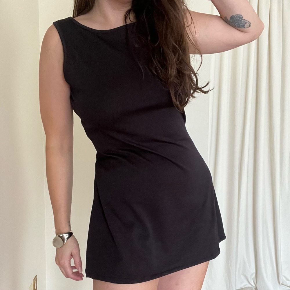 Basic Equipment Black Mini Dress